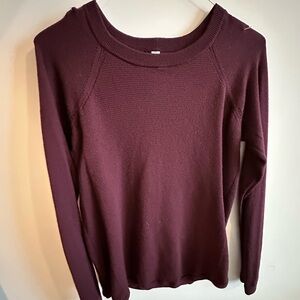 Lululemon maroon sweater